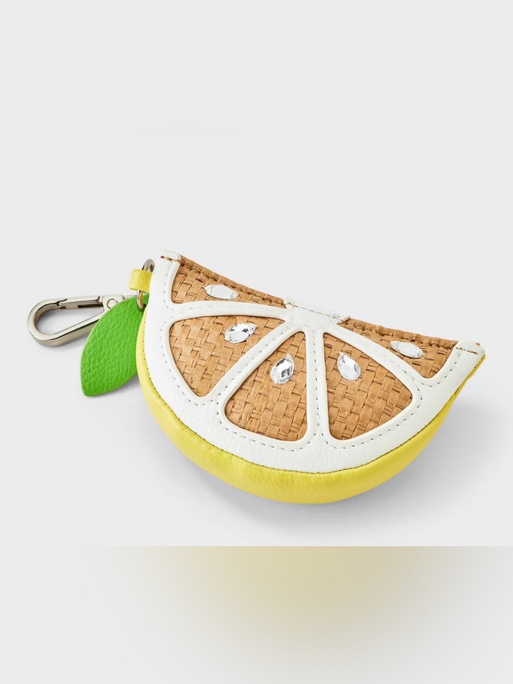 ART CLASS LEMON BAG CHARM YELLOW